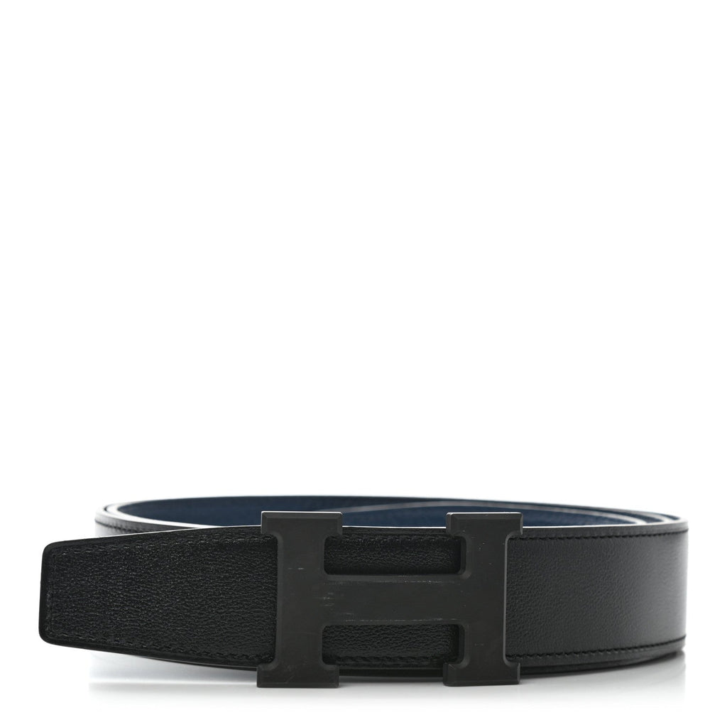 135 Togo 32mm Matte H Belt 105 Black Bleu De Prusse