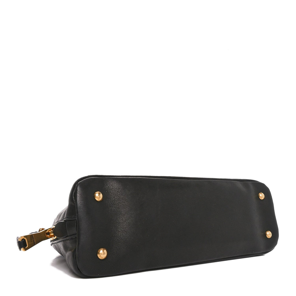 Nappa Aviator Regular Aventure Bag Black