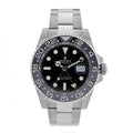 Stainless Steel 40mm Oyster Perpetual Date GMT Master II Bruce Wayne Watch Black 126710GRNR