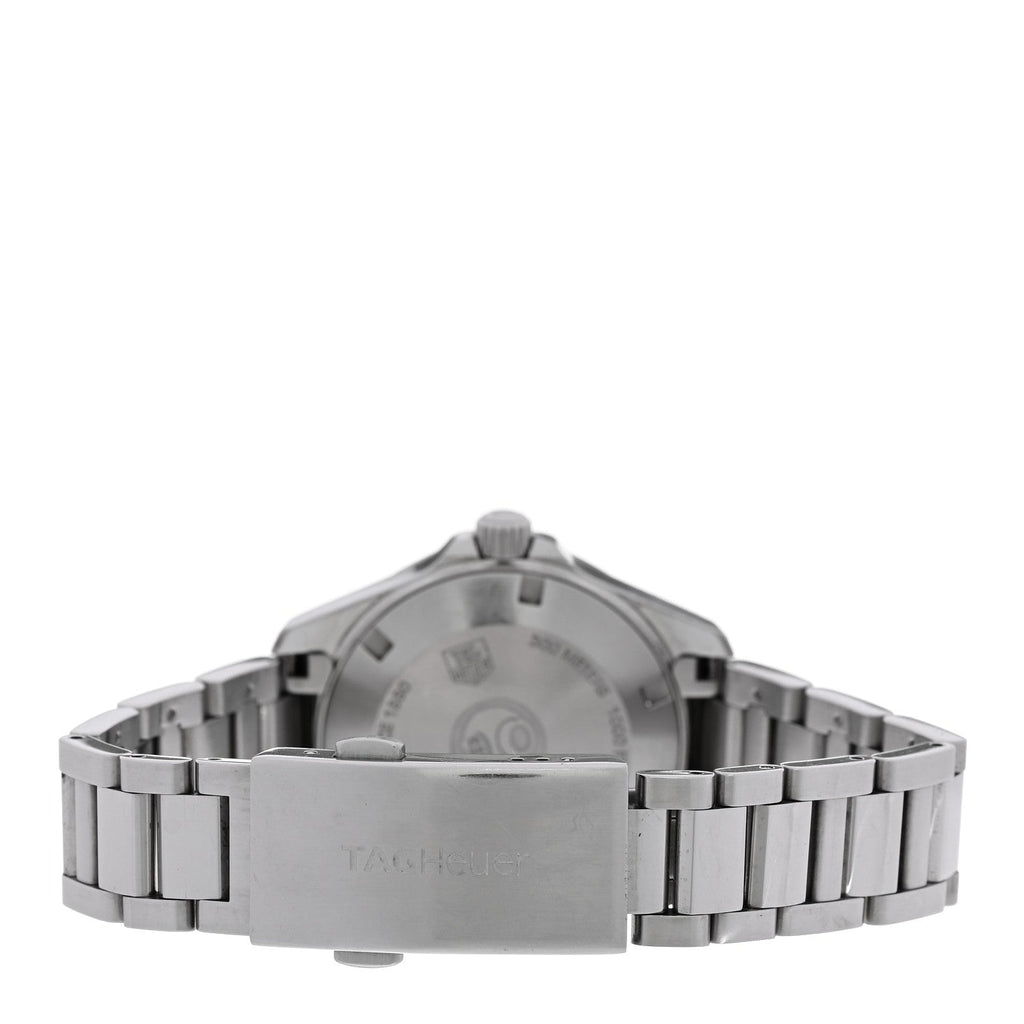 Stainless Steel Diamond Mother of Pearl 33mm Aquaracer Lady Quartz Watch WAF1313
