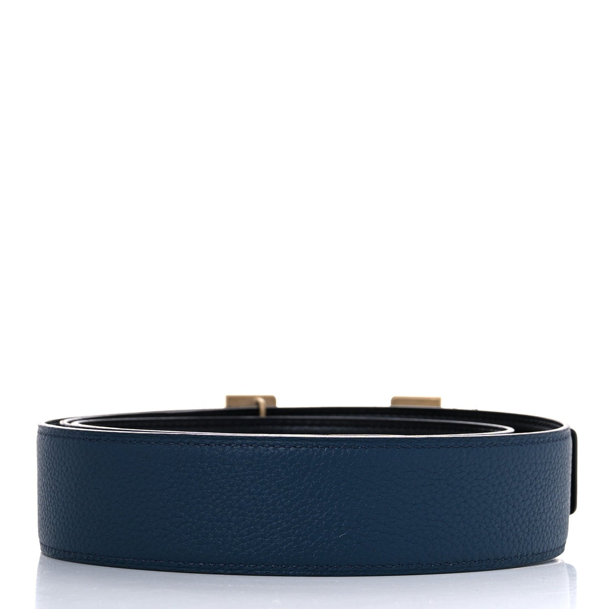 135 Togo 38mm Constance H Belt 100 Black Bleu Ocean