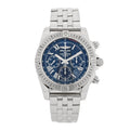 Stainless Steel 44mm Chronomat Airborne Automatic Watch Black AB0115