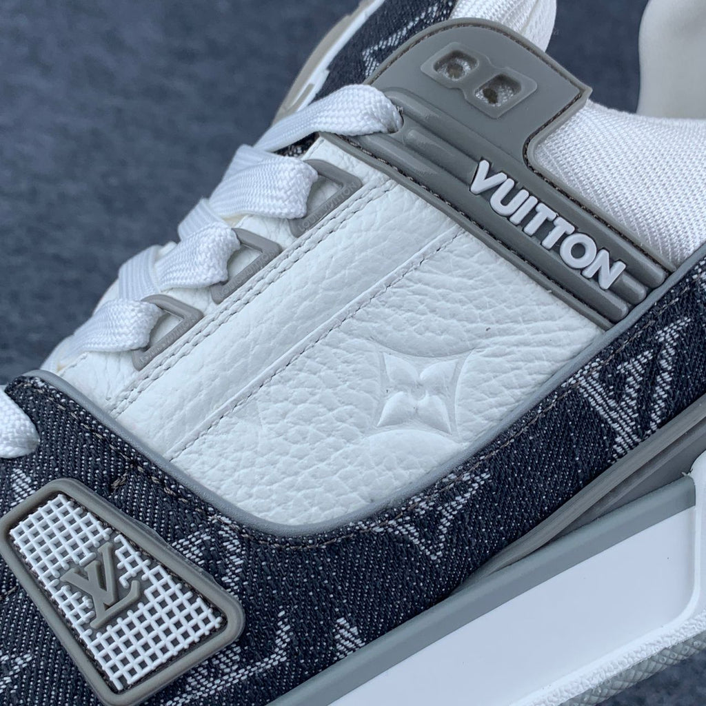 LV Trainer Monogram Denim 'Grey'