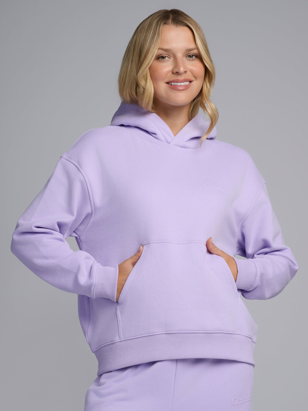 Halo Lightweight Crop Hoodie