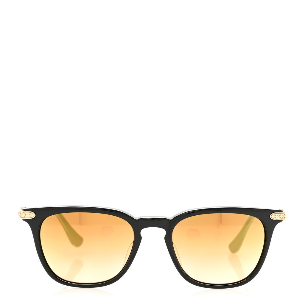 14K Acetate Giss Sunglasses Black