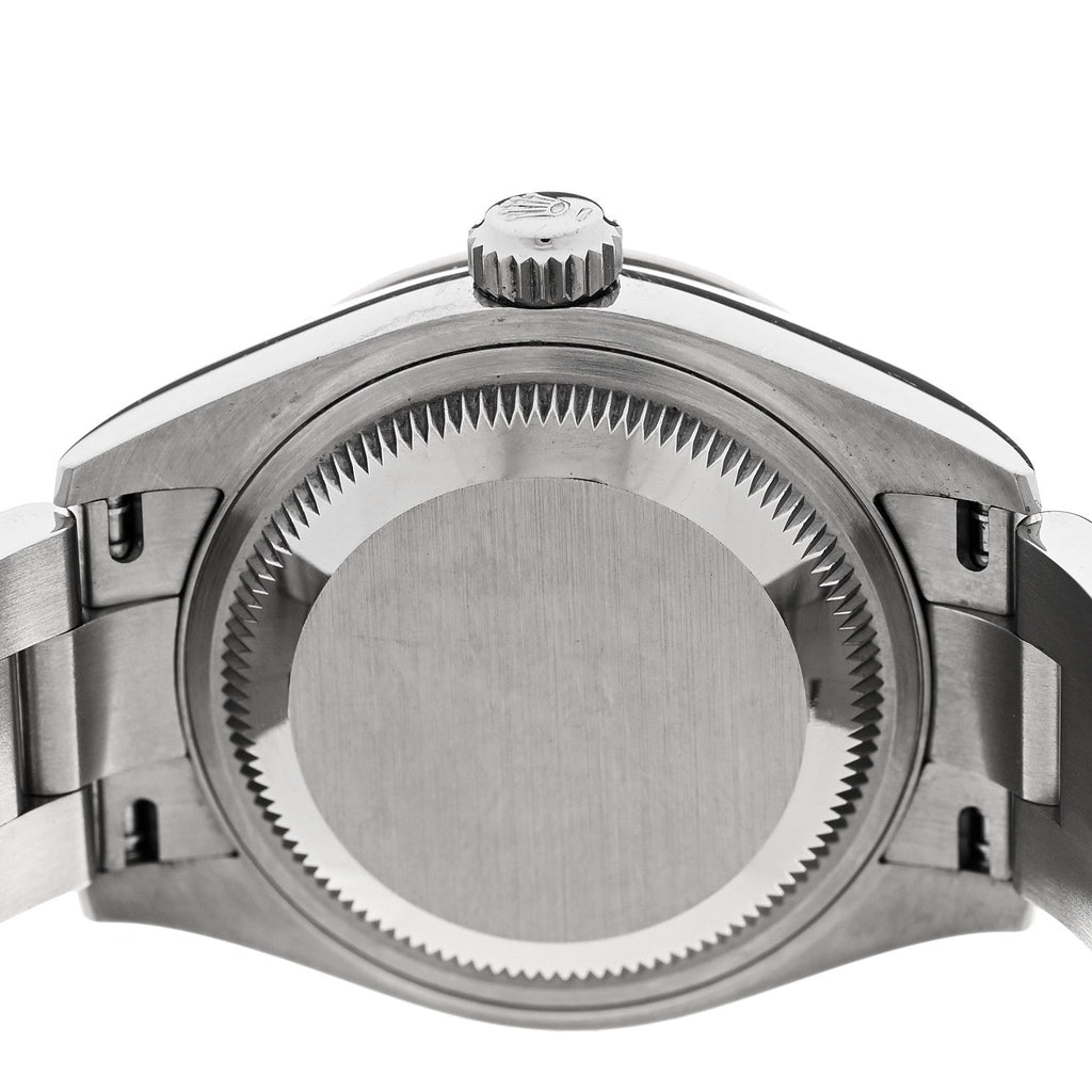 Stainless Steel 18K White Gold Diamond 28mm Oyster Perpetual Datejust Watch Silver 279384RBR