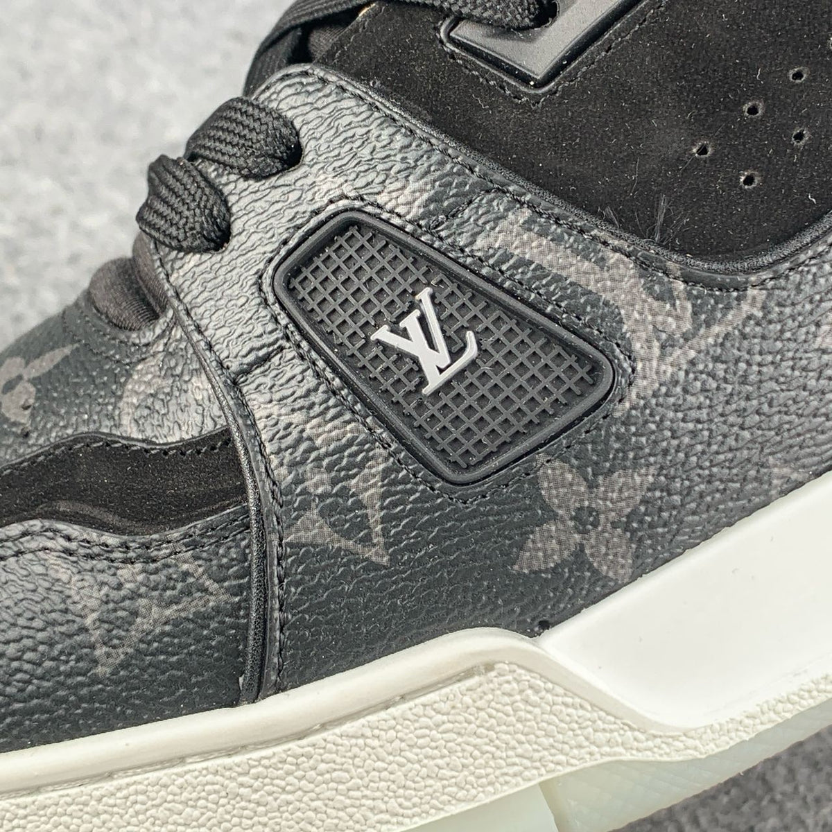 LV Trainer 'Black Monogram'