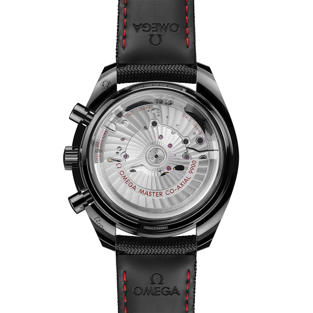 Speedmaster Dark Side of the Moon Black Ceramic 44.25mm - Black on Fabric Strap