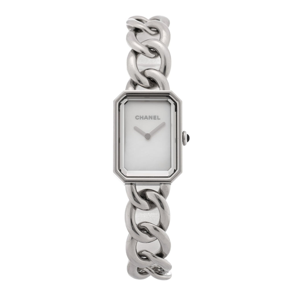 Stainless Steel Mother of Pearl 20mm Chain Premiere Quartz Watch
