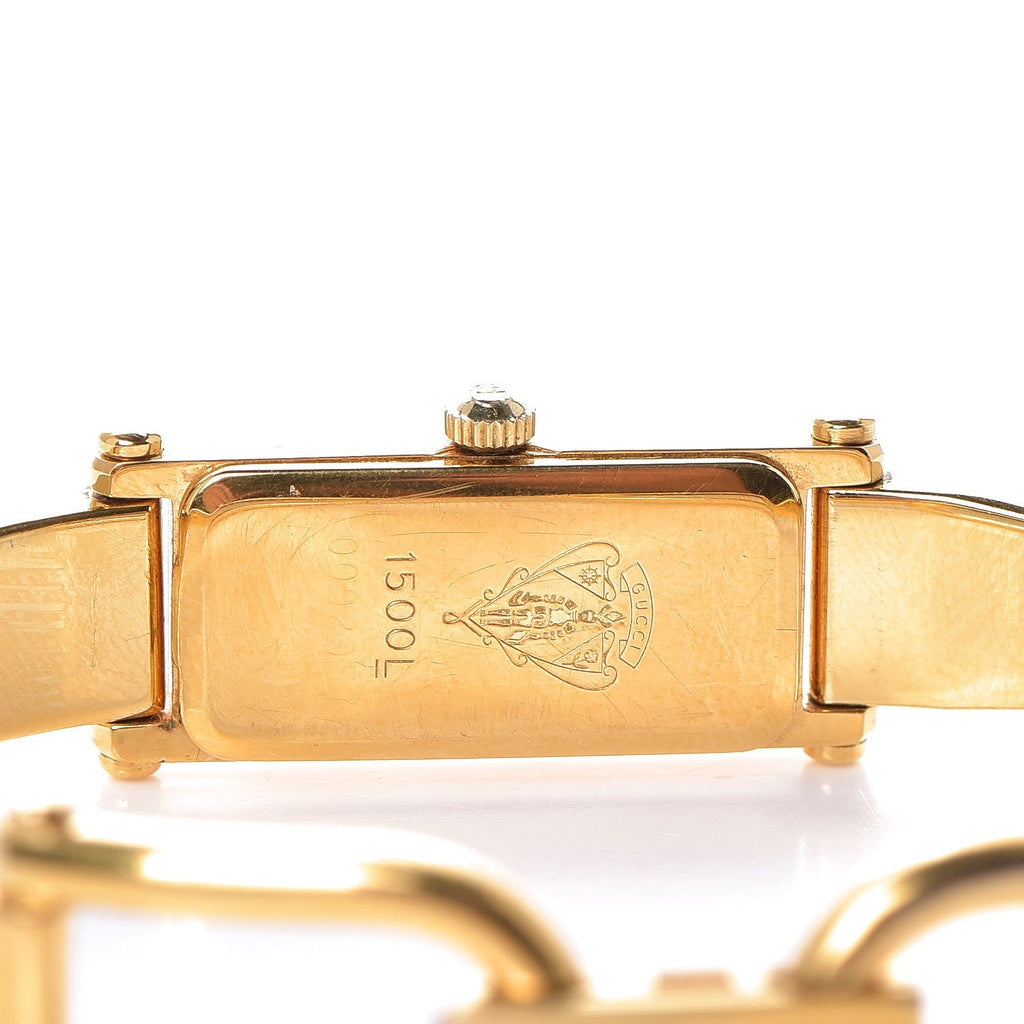 12mm Horsebit 1500L Watch Gold