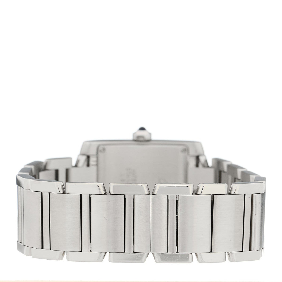 Stainless Steel 25mm Tank Francaise Quartz Watch