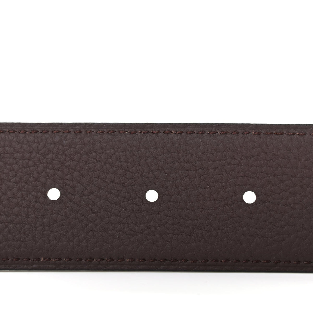 135 Togo 38mm Constance H Belt 95 Black Chocolate