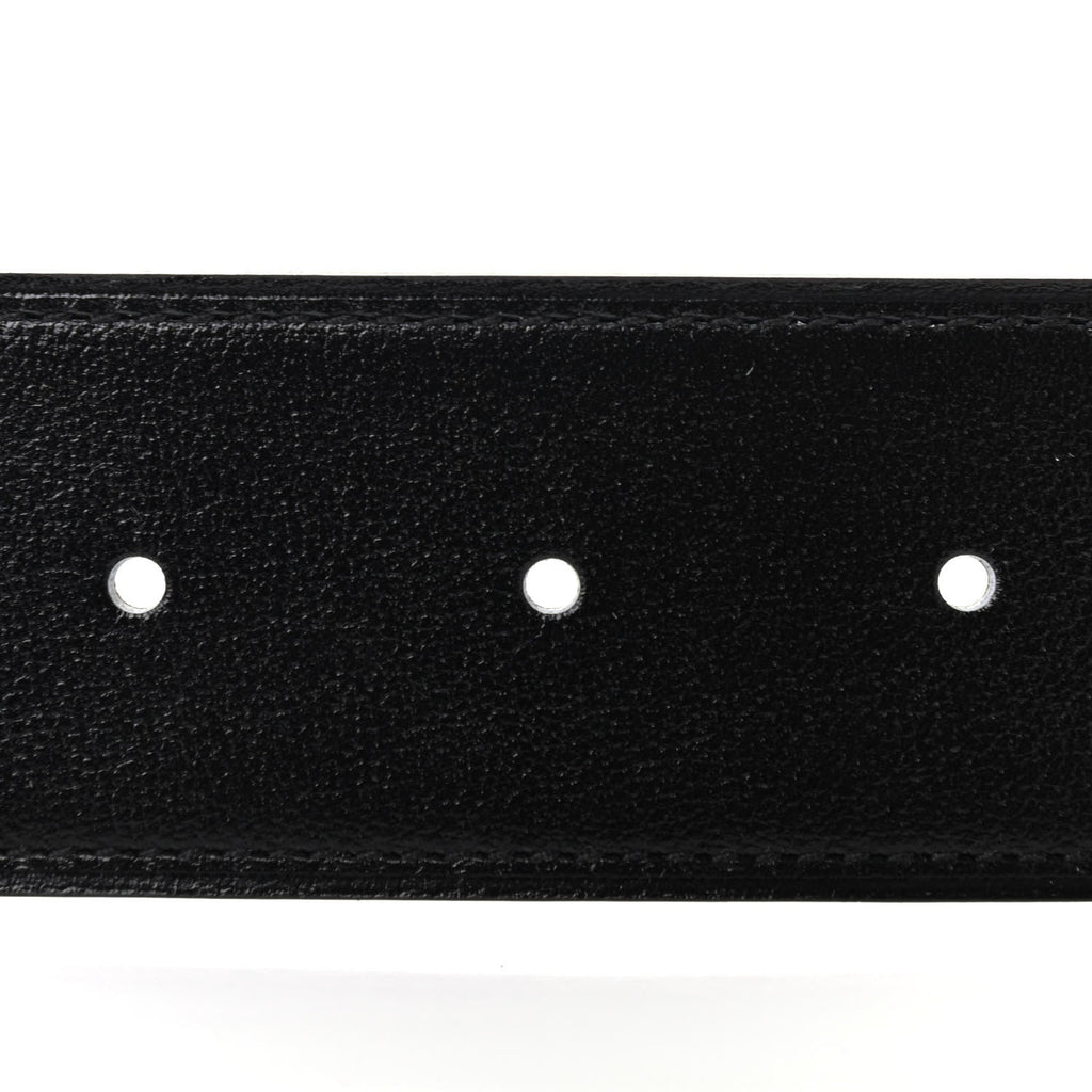 135 Togo 38mm Constance H Belt 95 Black Chocolate