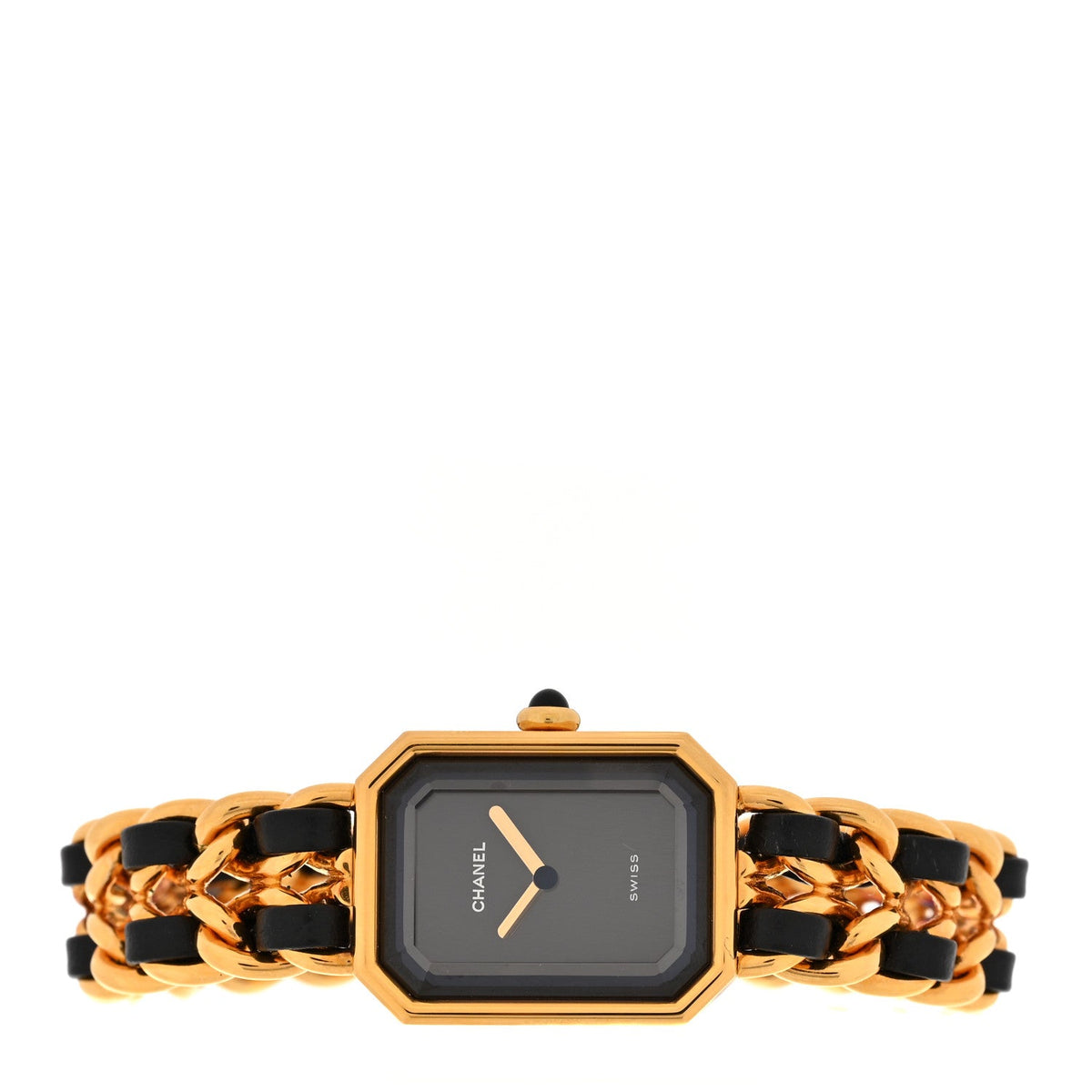 Stainless Steel Lambskin 20mm Chain Premiere Quartz Watch Gold M