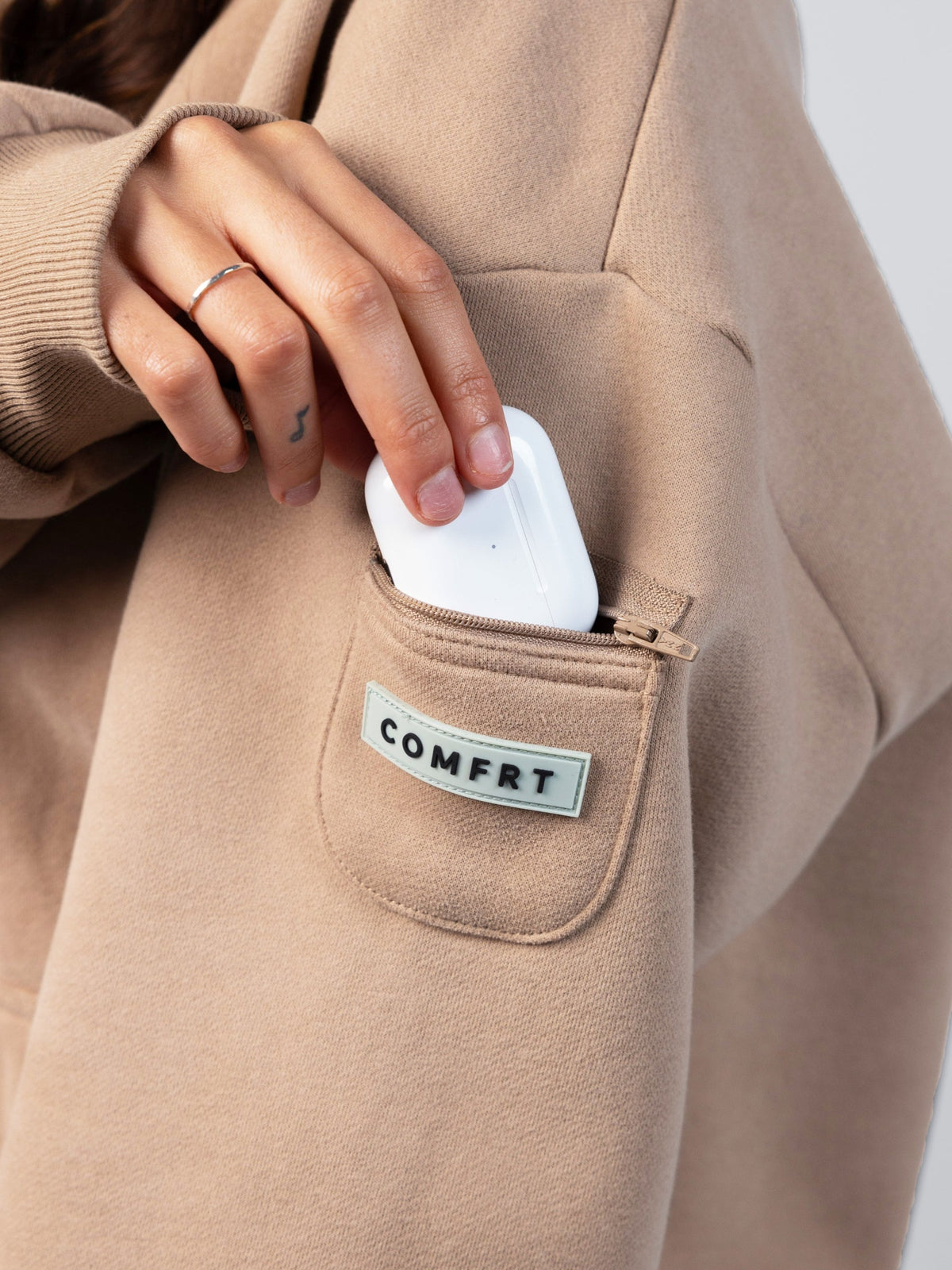 Travel Essentials Zip Hoodie
