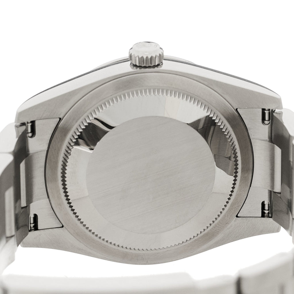 Stainless Steel 34mm Oyster Perpetual Watch Lavender 124200