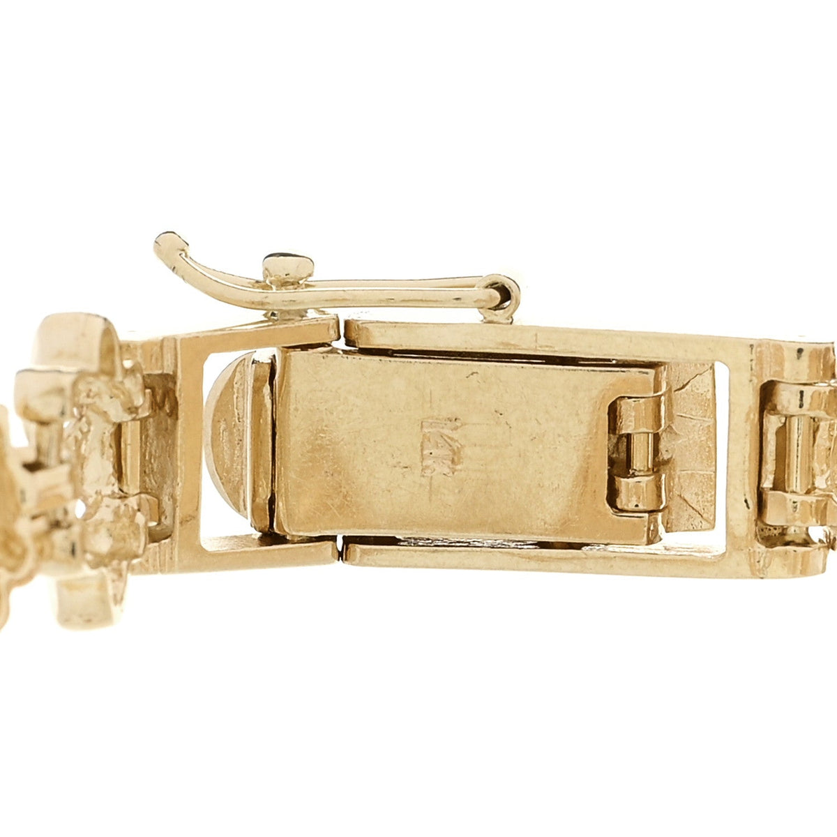 14K 22K Yellow Gold Coin Station Bracelet
