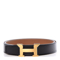 135 Togo 32mm Pegase H Belt 105 Black Gold