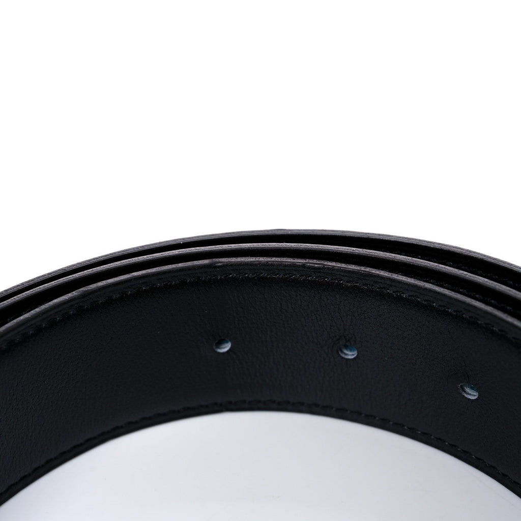 135 Togo 38mm Constance H Belt 100 Black Bleu Ocean