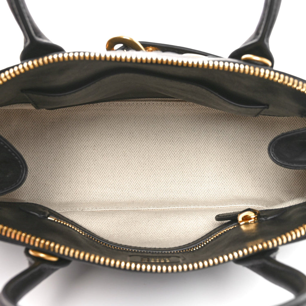 Nappa Aviator Regular Aventure Bag Black