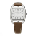 Stainless Steel Swift 33mm Cape Cod Tonneau Quartz Watch Etoupe
