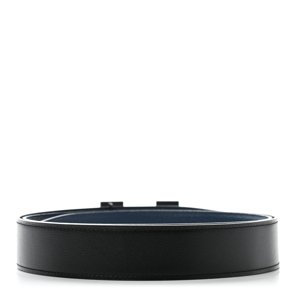 135 Togo 32mm Matte H Belt 105 Black Bleu De Prusse