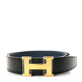 135 Togo 32mm H Belt 90 Black Bleu de Prusse