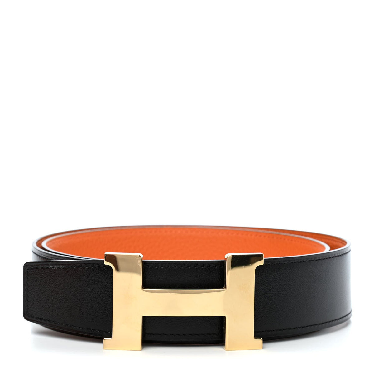 135 Togo 38mm Constance H Belt 90 Black Orange