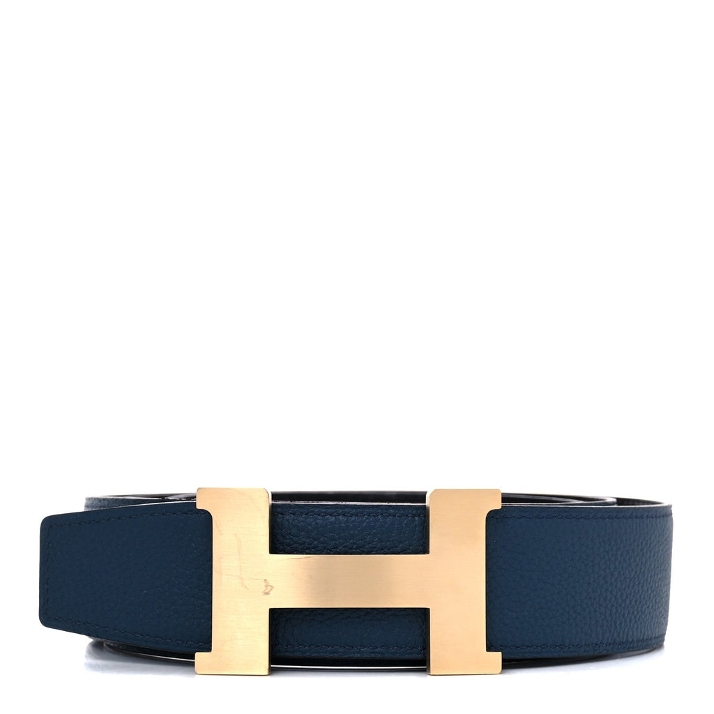 135 Togo 38mm Constance H Belt 100 Black Bleu Ocean