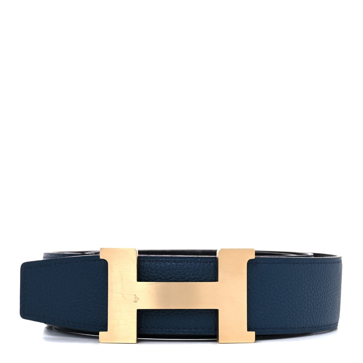 135 Togo 38mm Constance H Belt 100 Black Bleu Ocean