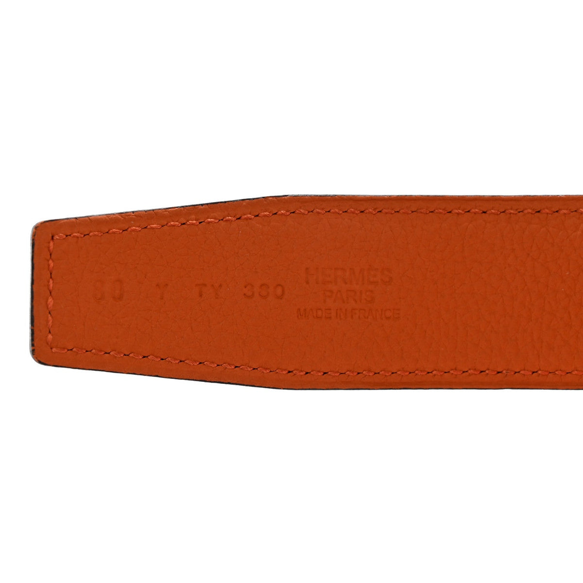 135 Togo 32mm H Belt 80 32 Black Orange