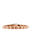 14K Rose Gold Spike Bracelet