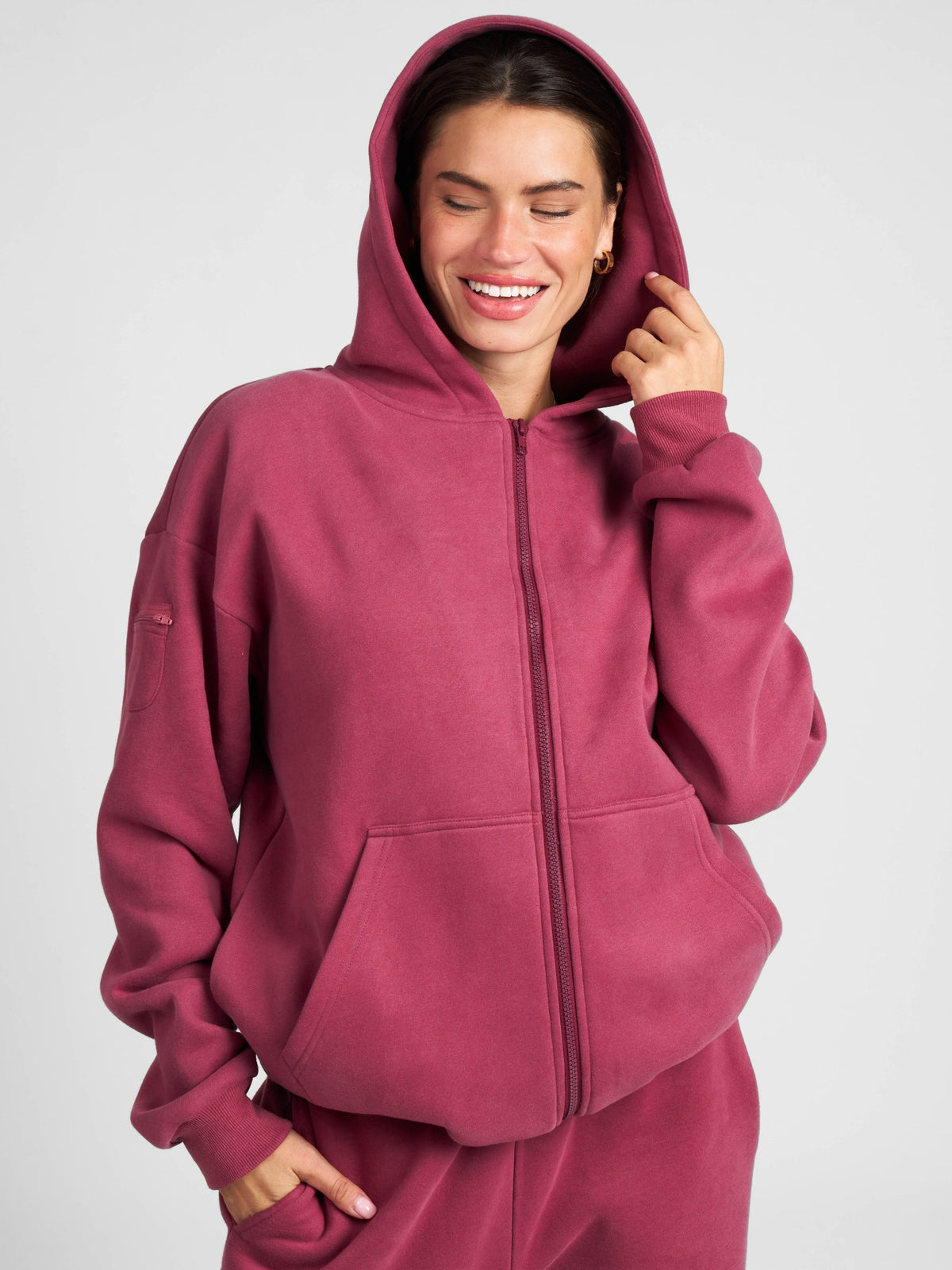 Travel Essentials Zip Hoodie