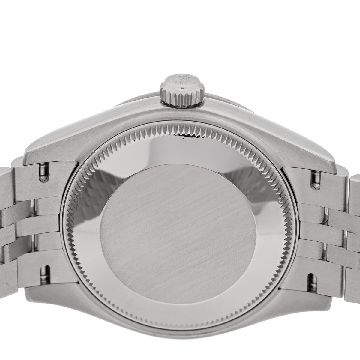 Stainless Steel 18K White Gold Diamond 31mm Oyster Perpetual Datejust Watch Azzurro Blue Floral 278274
