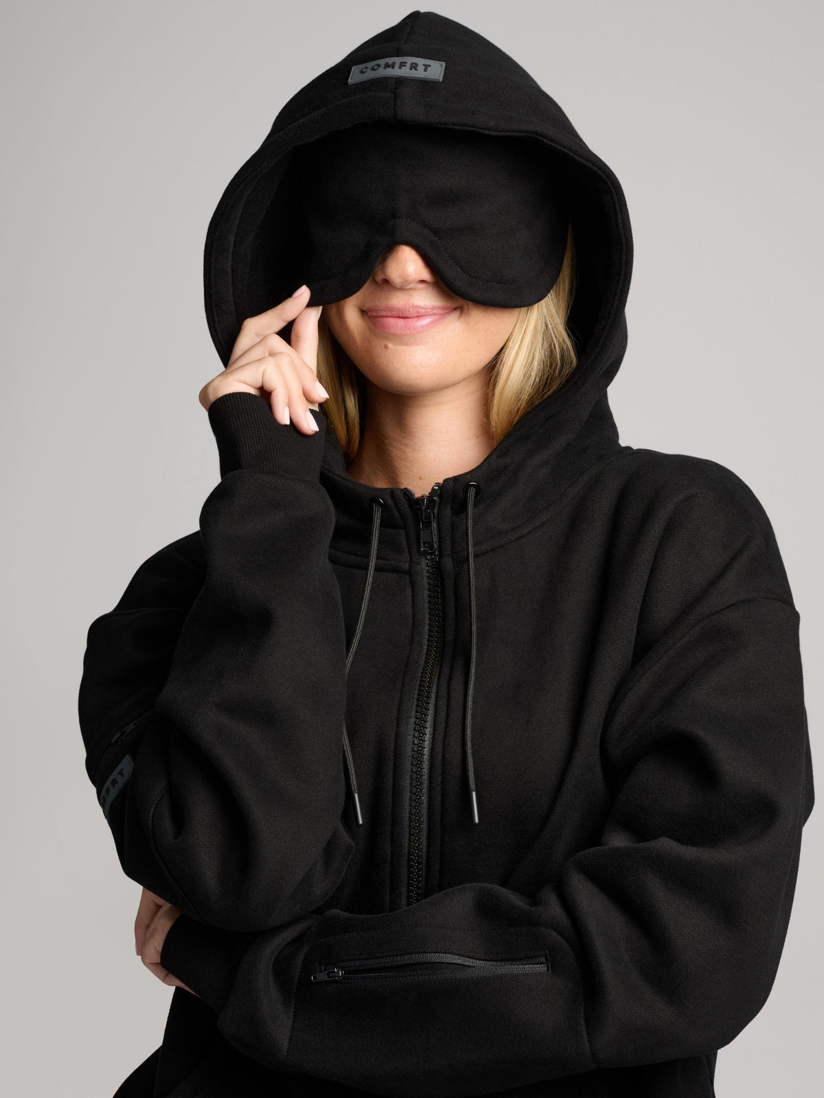 Airplane Mode Travel Zip Hoodie