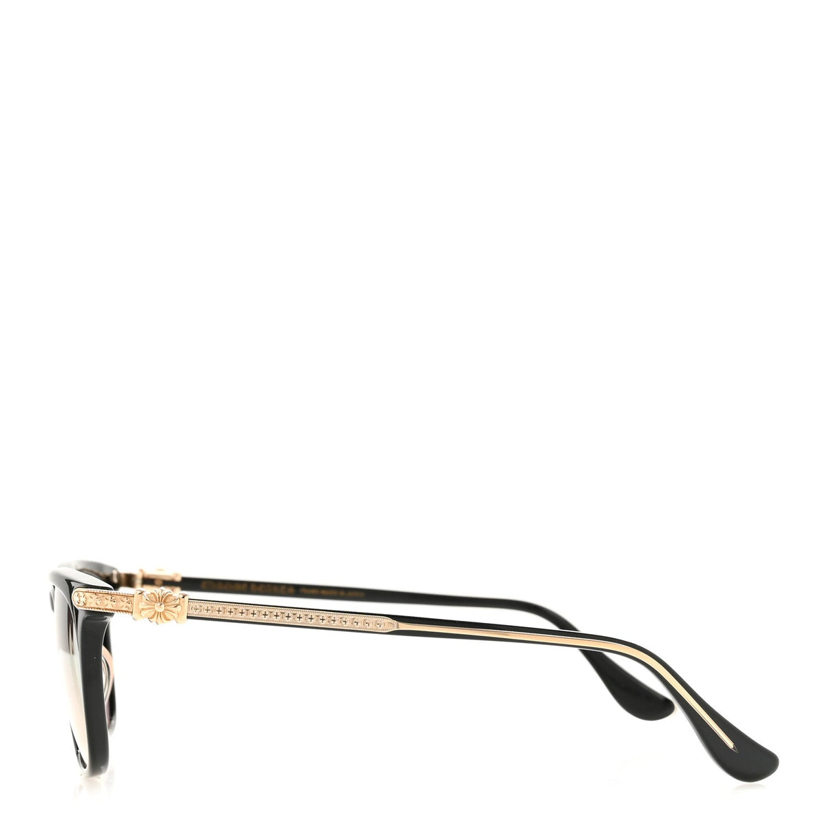 14K Acetate Giss Sunglasses Black