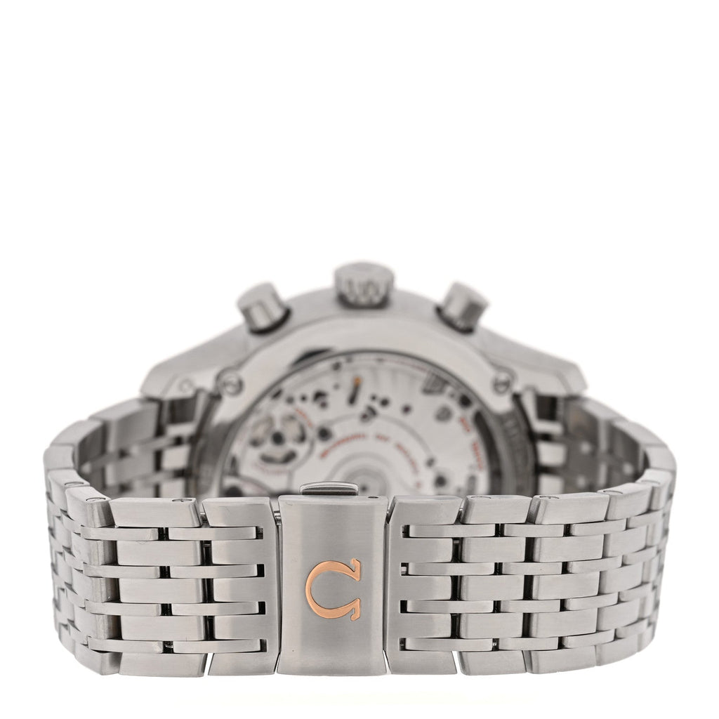Stainless Steel 42mm De Ville Co-Axial Chronometer Automatic Watch Blue 431.10.42.51.03.001