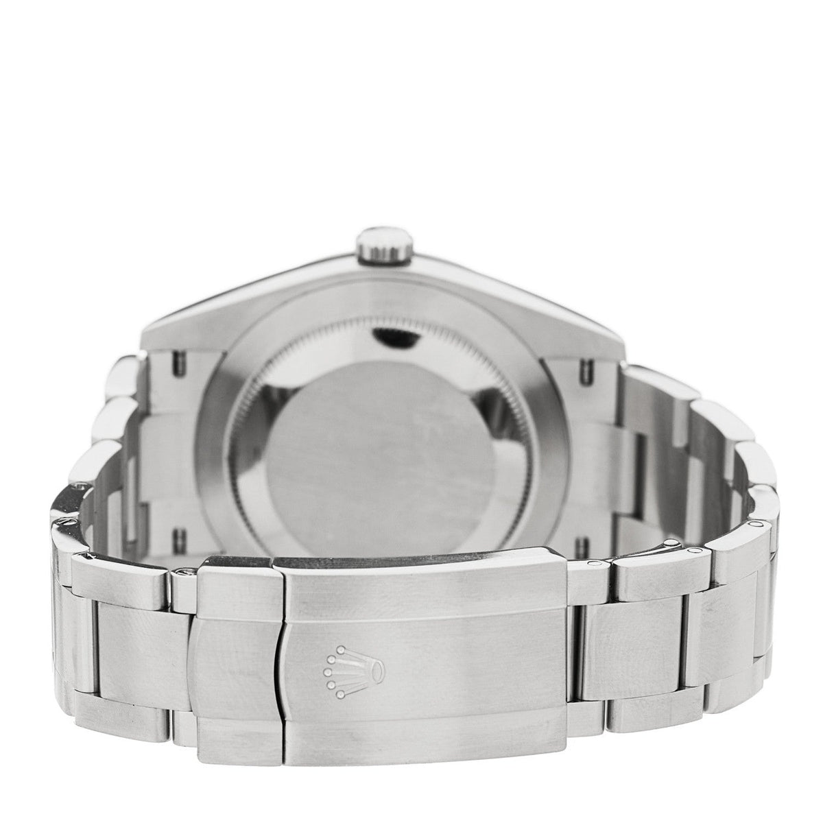 Stainless Steel 41mm Oyster Perpetual Watch Yellow 124300