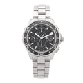 Stainless Steel 43mm Aquaracer 500M Automatic Watch Black CAK2110