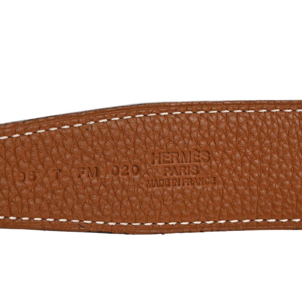 135 Togo 32mm H Belt 95 38 Black Gold