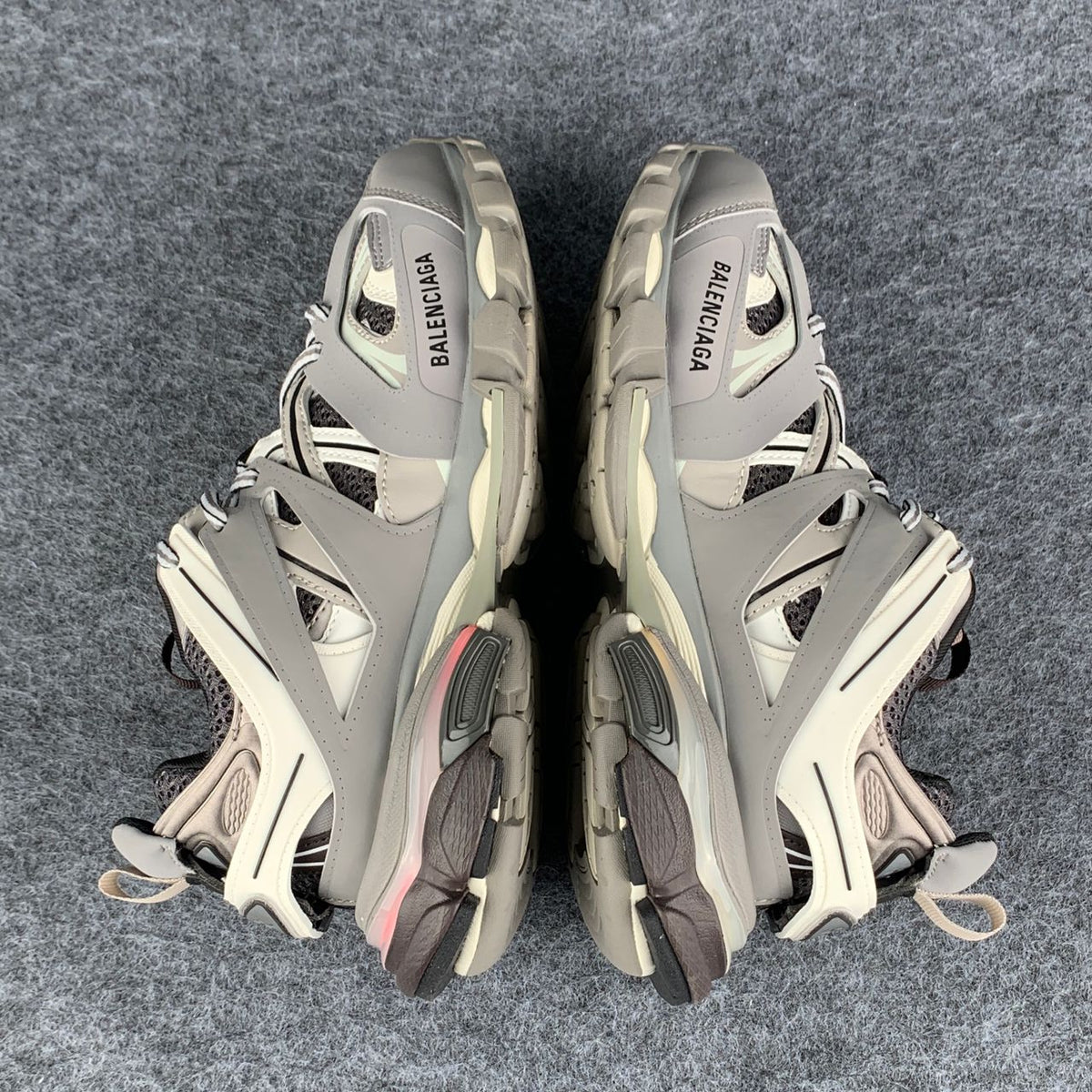 Balenciaga Wmns Track LED Sneaker 'Grey White'