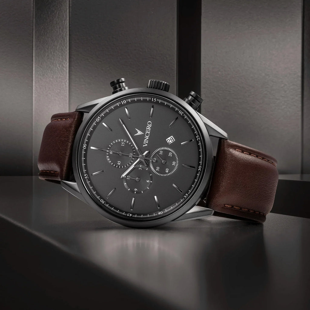 The Chrono S2 - Gunmetal/Walnut