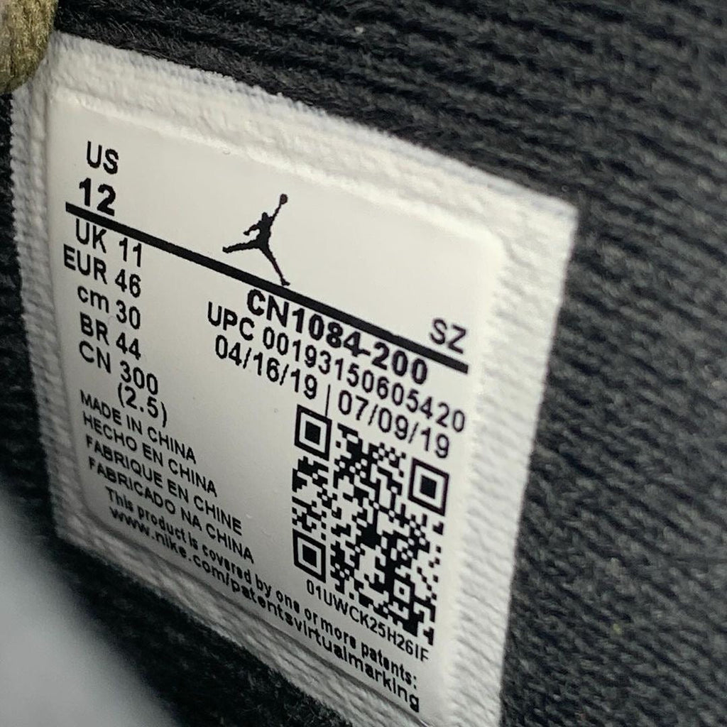 Travis Scott x Air Jordan 6 Retro 'Olive'