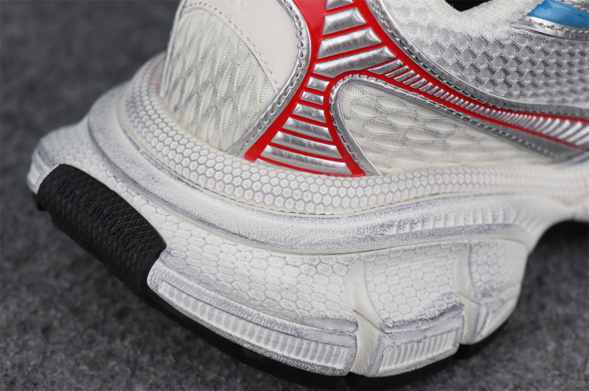 Balenciaga Wmns 3XL Sneaker 'Worn-Out - White Blue Red'