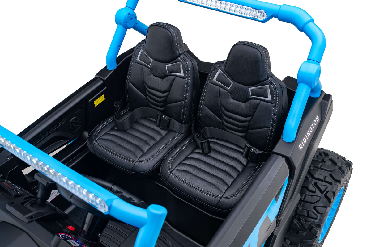24V Ridington MAX-R All Terrain Ride-On Buggy with Remote - Blue