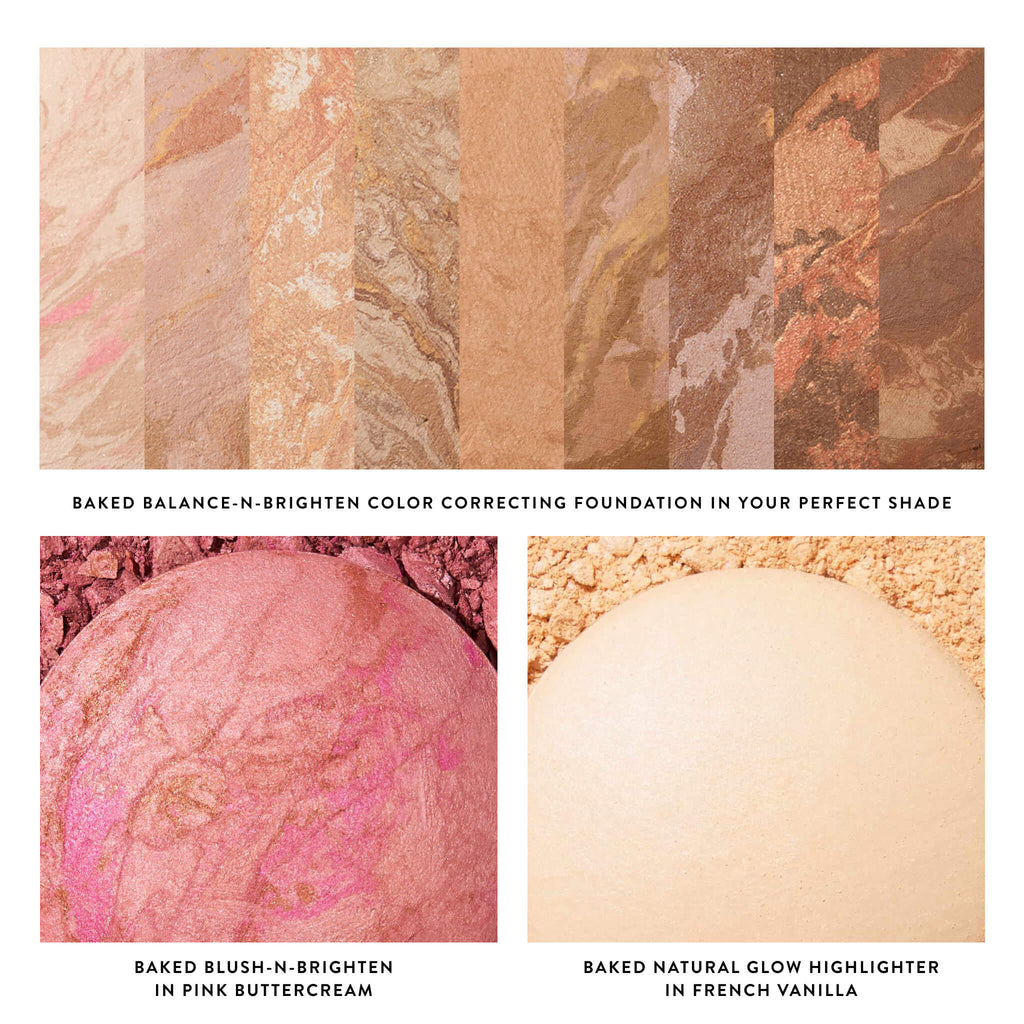 Daily Routine: Natural Finish Full Face Kit (4 PC)