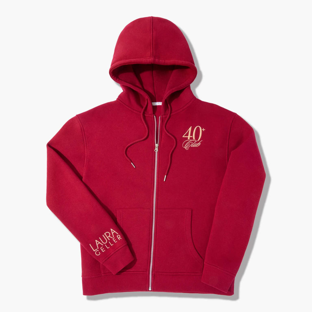 40+ Club Zip-Up Sweatshirt