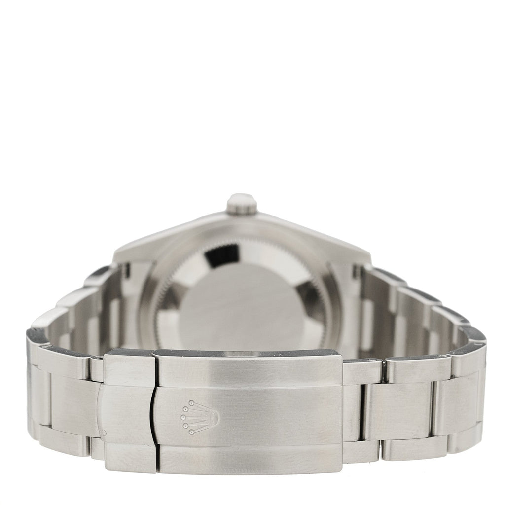 Stainless Steel 34mm Oyster Perpetual Watch Lavender 124200