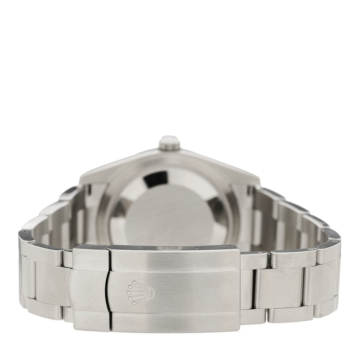 Stainless Steel 34mm Oyster Perpetual Watch Lavender 124200