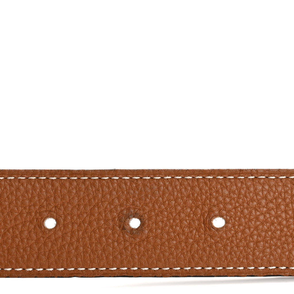 135 Togo 32mm H Belt 95 38 Black Gold